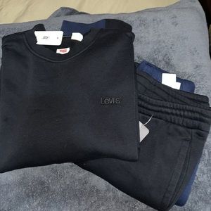 Brand New Levi 2 Piece Sweatsuit